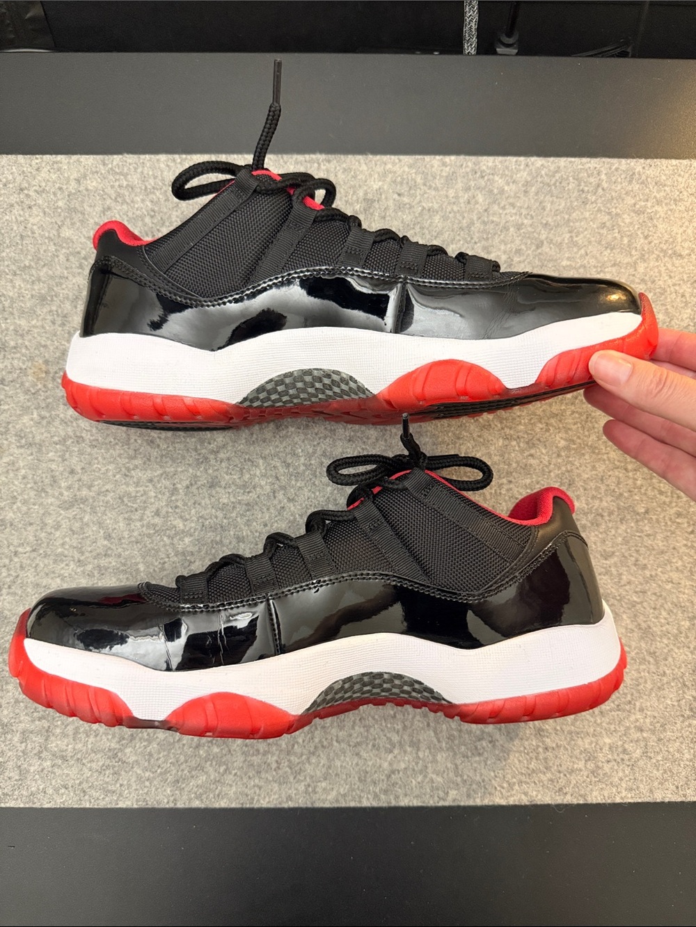 Air Jordan 11 Retro Low ‘Bred’, 10M
